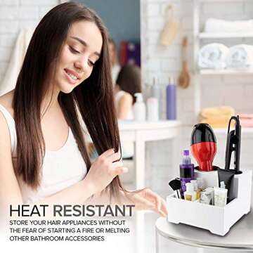 Stock Your Home Hair Care Organizer for Styling Tools