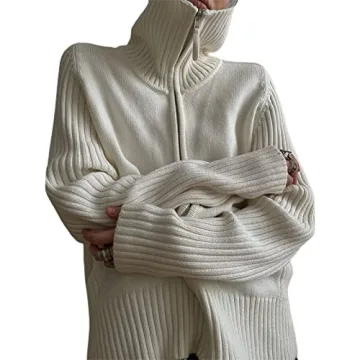 Faretumiya Women Zip Up Cropped Hoodie for Young Adults