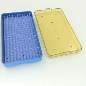 AGEDOR Small Sterilization Tray Case Box Ophthalmic ENT Surgical Instrument Box