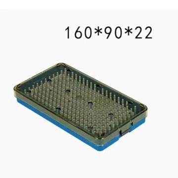 AGEDOR Small Sterilization Tray Case Box Ophthalmic ENT Surgical Instrument Box