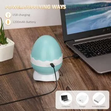 artidoo Night Light - Dinosaur & Star Projector Lamp - Unique Gift