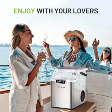 KEENSTAR Nugget Ice Maker - 40Lbs Daily Output in 5 Mins