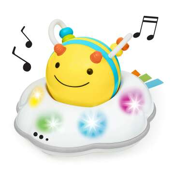 Skip Hop 3-Stage Follow-Me Bee Crawl Toy