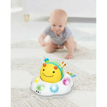 Skip Hop 3-Stage Follow-Me Bee Crawl Toy
