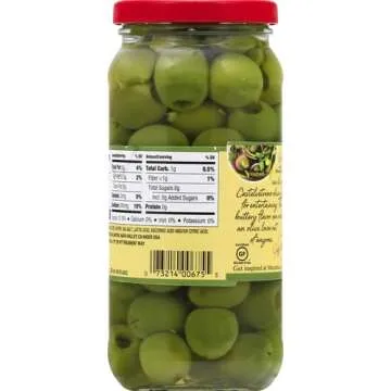 Mezzetta Pitted Castelvetrano Italian Green Olives, 8 oz