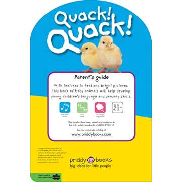 Baby Touch & Feel: Quack! Quack!: These Baby Animals Can't Wait to Meet You (Baby Touch and Feel)
