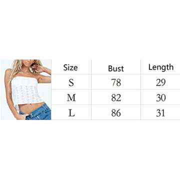 FSCONAGE Women Y2K Spaghetti Straps Backless Tank Top Sexy V Neck Tie Up Camisole Crop Top Summer Mini Vest E-Girl Streetwear F White
