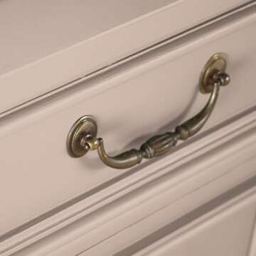 Magnolia Home by Joanna Gaines Chalk Style Interior Paint for Furniture and Cabinets, Ultra-Matte, ROSY PINK - 1 Quart