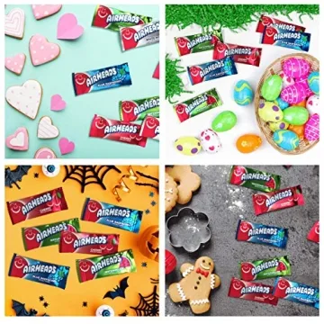 Airheads Mini Bars Halloween Candy Variety Bag 12 oz