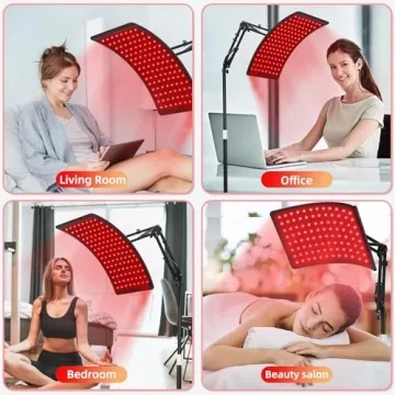 Viconor Red Light Therapy Lamp for Skin and Muscle Recovery