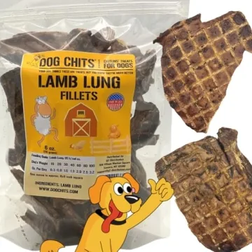 High Protein Dog Treats for All Breeds Natural Lamb Lung