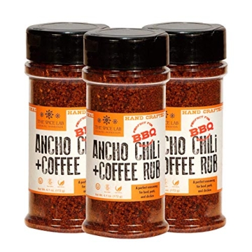 Award-Winning Ancho Chili & Coffee Rub - Sweet & Heat Seasoning