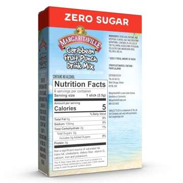 Margaritaville Singles to Go Drink Mix Ultimate Summer Variety Pack