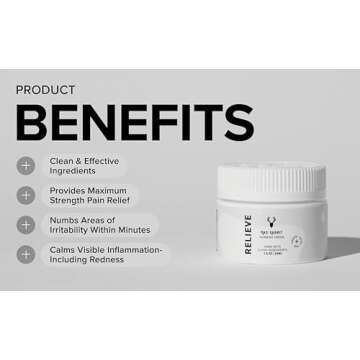 Mad Rabbit Painless Tattoo Numbing Cream Maximum Strength - Cream for Tattoos Extra Strength - For T...