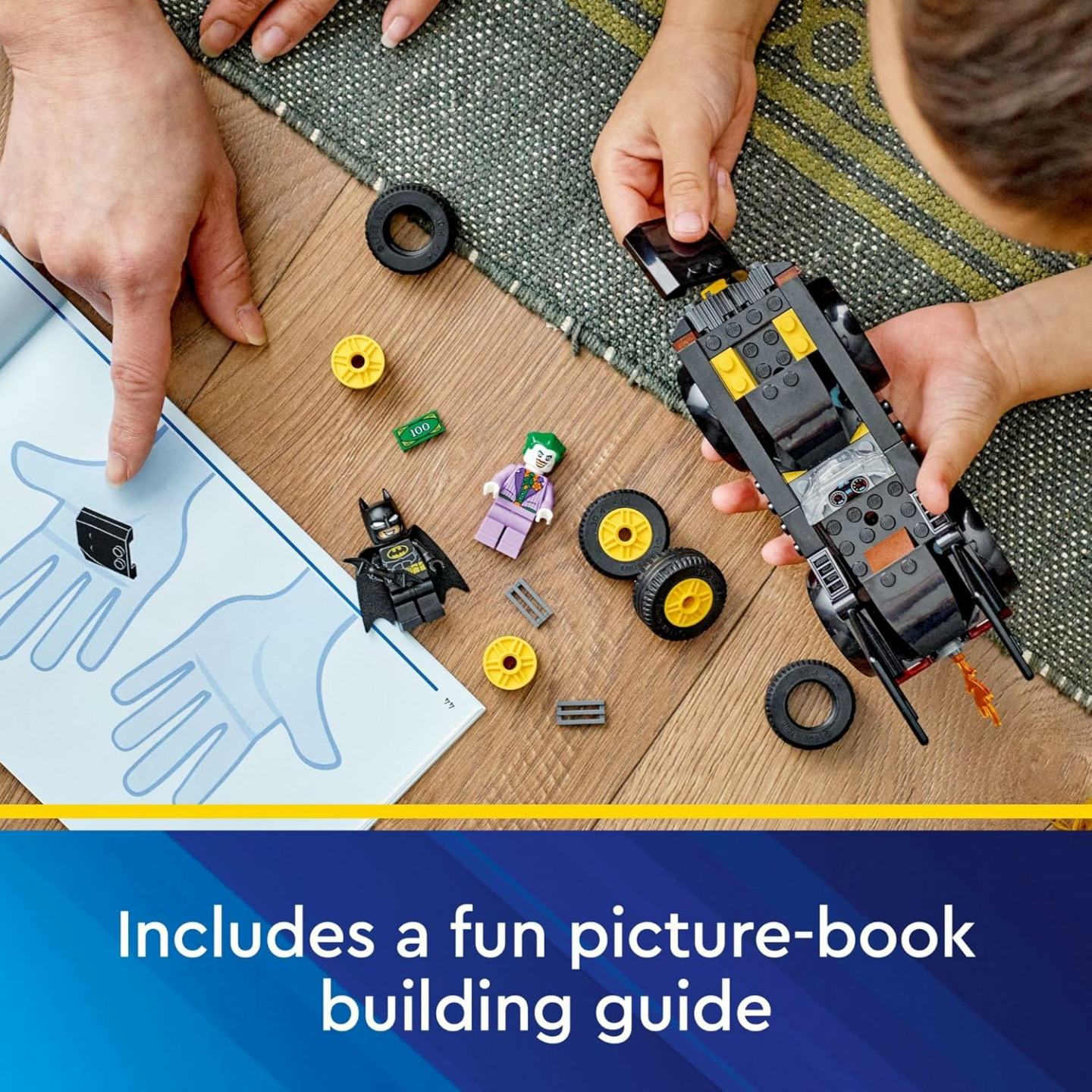 LEGO DC Batmobile Pursuit Playset for Kids 76264