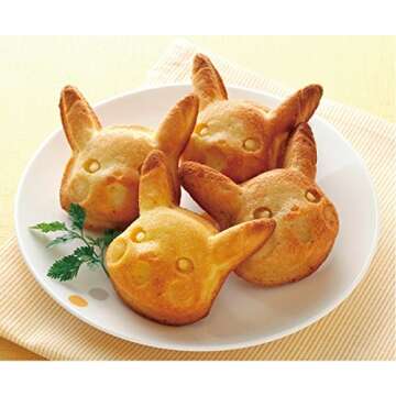 UMIKU Madeleine Molds Silicon Yakiyaki Mini Madeleine XY