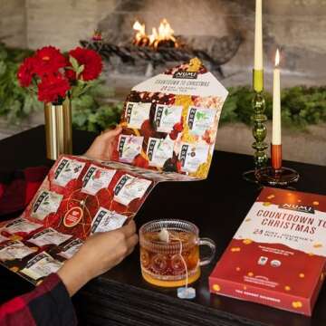 Numi Organic Tea Advent Calendar 2024: 24 Unique Organic Tea Bags