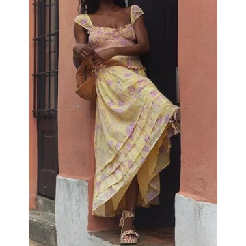 FEORJGP Women's Summer Boho Dress - Flowy & Stylish