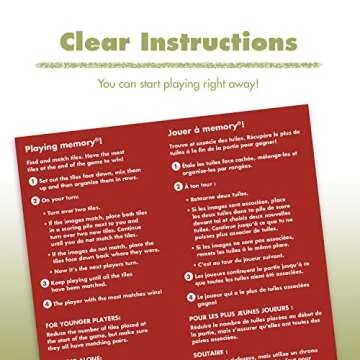 Ravensburger Great Outdoors Memory Game | Fun & Fast Camping Matching Game | Ideal for Boys & Girls, Ages 3 & Up | Builds Focus, Memory & Matching Skills - 20359