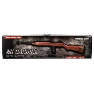Springfield Armory M1 Carbine Blowback BB Rifle, CO2 Air Rifle, 177 Caliber