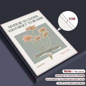 Stylish Prinajssiad 3 Piece Taylor August Poster Set