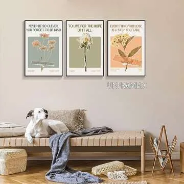 Stylish Prinajssiad 3 Piece Taylor August Poster Set