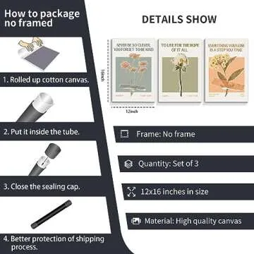 Stylish Prinajssiad 3 Piece Taylor August Poster Set