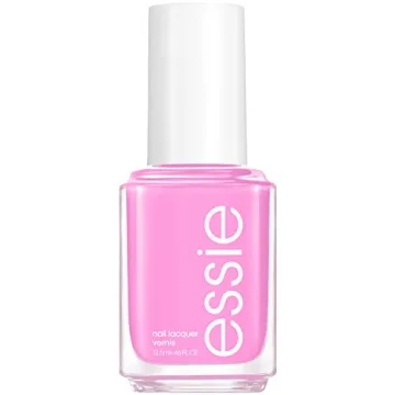 Essie Salon-Quality Nail Polish, 8-Free Vegan, Feel The Fizzle, Bright Pink, In The You-niverse, 0.4...