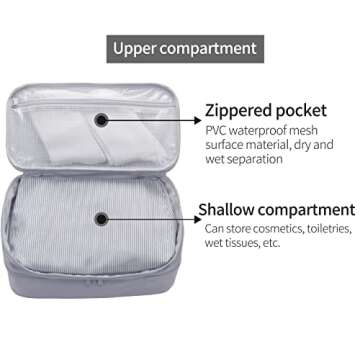 TIANZONG Underwear Packing Cube - Travel Organizer