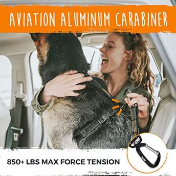 Mighty Paw Dog Seat Belt - Safe Design for All Breeds