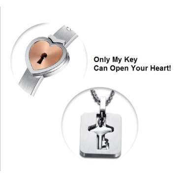 Titanium Couple Matching Bangles for Love Partners