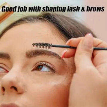 Premium 100 Pcs Disposable Spoolies for Eyelashes and Brows