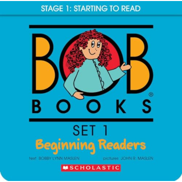 Bob Books Set 1: Phonics-Based Beginning Readers for Kids 4+