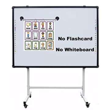 YYST Type A 29" (74CM) Magnetic Anchor Chart Holder Adjustable Magnetic Date Cards Holder Calendar Holder for Kids Crafts, Classroom Calendar, Classroom Decor W O Rings (Black - 1)