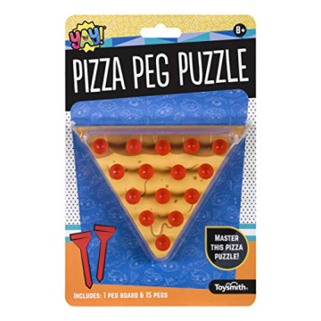 Toysmith Pizza Peg Puzzle Game Fun Interactive Gift