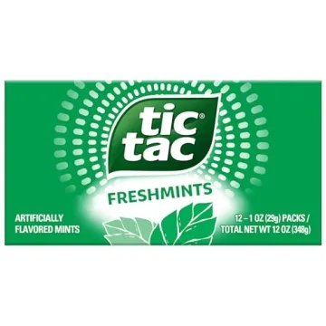 Bulk Tic Tac Freshmint Breath Mints 12-Pack