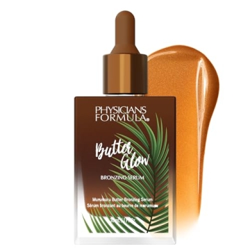 Physicians Formula Butter Glow Bronzing Serum, Innovative & Nourishing Skincare Bronzing Drops for R...