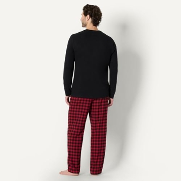 Amazon Essentials Men's Holiday Pajama Sets in Buffalo Check