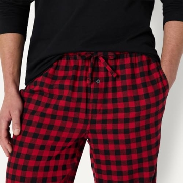 Amazon Essentials Men's Holiday Pajama Sets in Buffalo Check