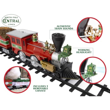 Lionel North Pole Central Train Set for Holiday Fun
