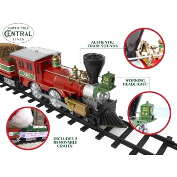 Lionel North Pole Central Train Set for Holiday Fun
