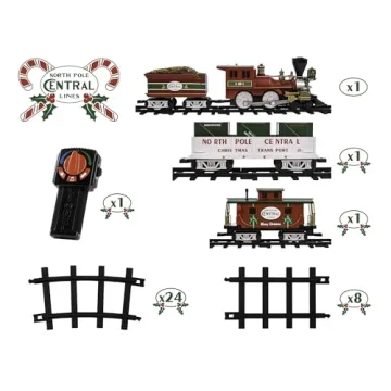 Lionel North Pole Central Train Set for Holiday Fun