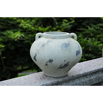 Vintage Terracotta Flower Pot with Loop Handles - Goodman and Wife