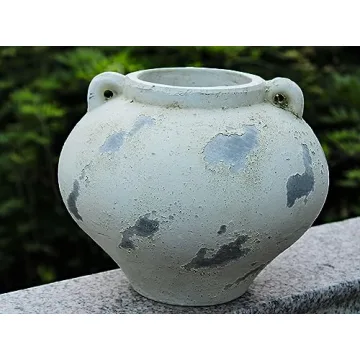 Vintage Terracotta Flower Pot with Loop Handles - Goodman and Wife