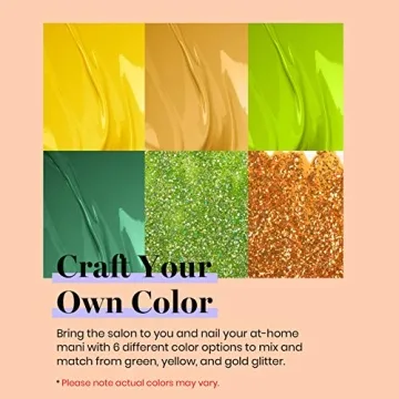 Beetles Gel Nail Polish Kit 6 Vibrant Colors for DIY Manicure