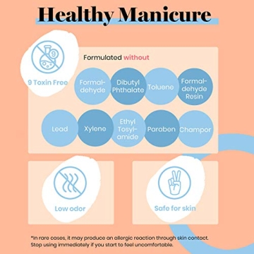 Beetles Gel Nail Polish Kit 6 Vibrant Colors for DIY Manicure