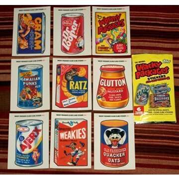 Topps Wacky Packages Series 2 Complete Sticker Set