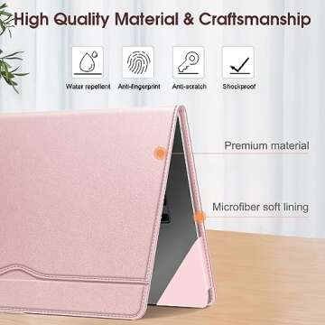 Fintie Sleeve Case for MacBook Air 15 Inch A3114 A2941 (2023 2024 Release), Premium PU Leather Folio...