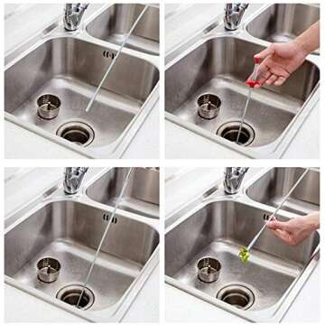 Flexible Grabber Tool for Narrow Spaces and Cleanup