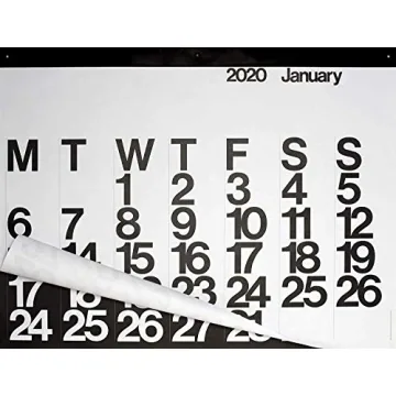 Stendig 2022 Elegant Wall Calendar by Massimo Vignelli